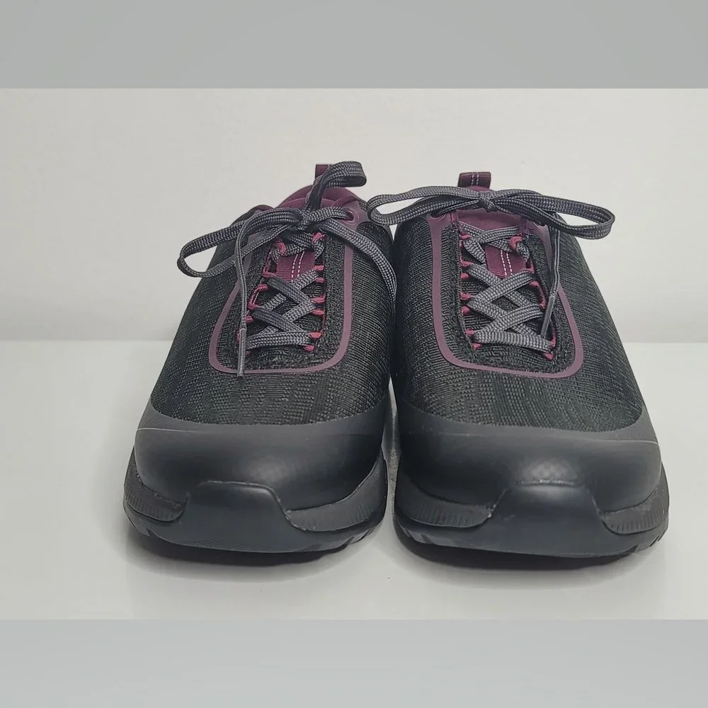 Dansko Makayla Waterproof Hiking Shoes Black Purple Mesh NEW Womens Size 6.5 |37